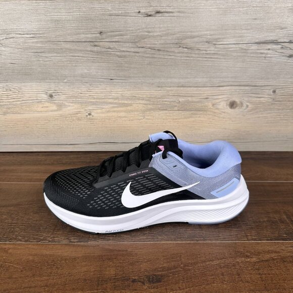 Nike Air Zoom Structure 24 Mens Size 12 Black Ashen Slate White DA8535 008 - Picture 2 of 9